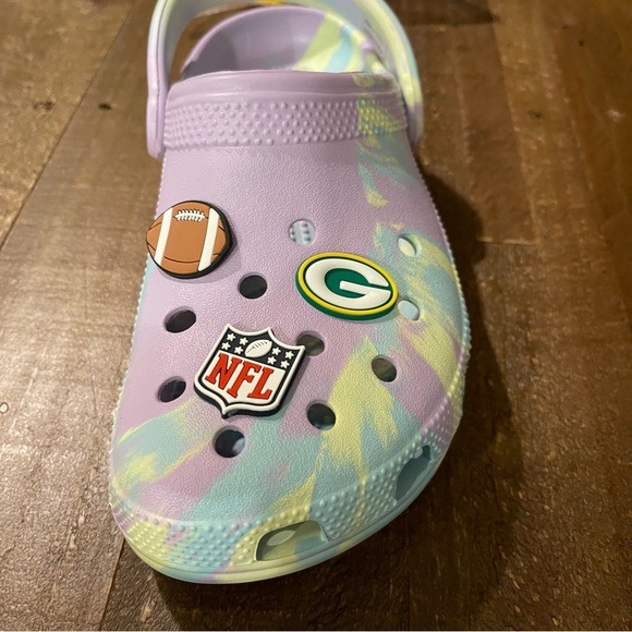 3 Piece NFL‎ Green Bay Packers Crocs Charms Set - Buy 3 of More Get 50% OFF - Picture 3 of 3